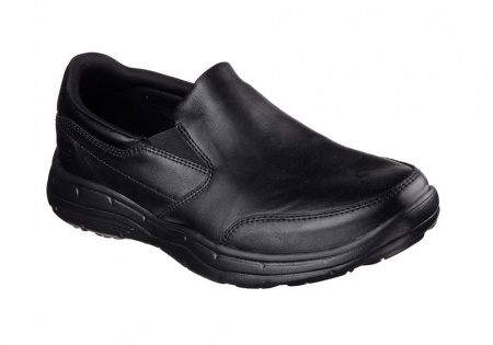 Skechers Mens Glides - Calculous Sneaker - Svart (Herr) i gruppen Fritidsskor / Skotyper / Dressade skor / Herr hos shoemed.se (64589BOL-r)