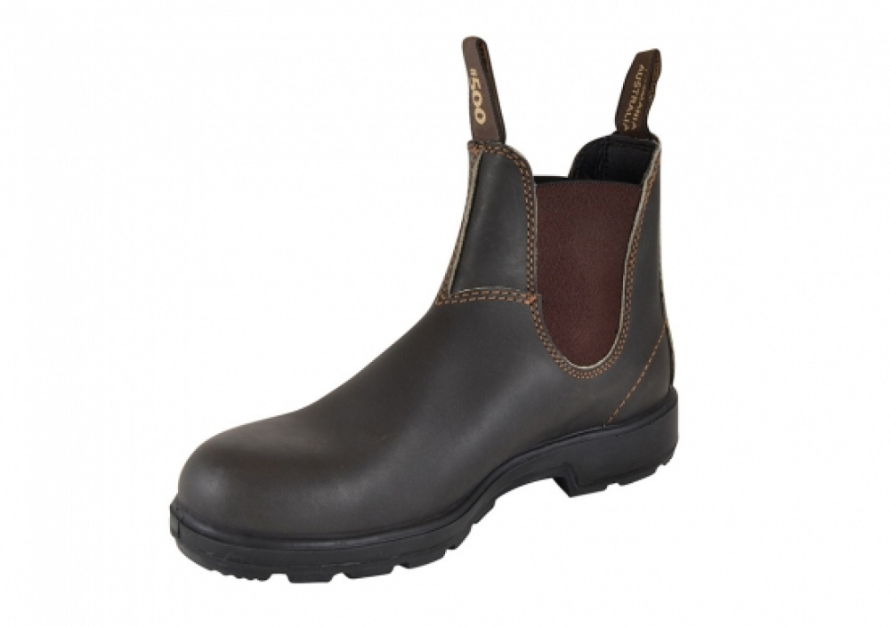 Blundstone 500 Boots - Brun (Unisex) i gruppen Fritidsskor / Skotyper / Boots / Herr hos shoemed.se (500)
