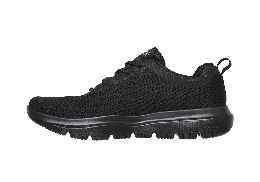 Skechers Mens Go Walk Evolution Sneaker - Svart (Herr) i gruppen Vårdskor / Skotyper / Skinnfria skor / Herr hos shoemed.se (54742BBK-r)